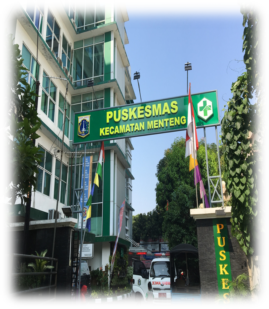 Gapura Puskesmas Kecamatan Menteng
